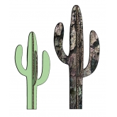 Totem kactus S + M - vert écorce