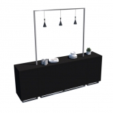 Console UP - noir